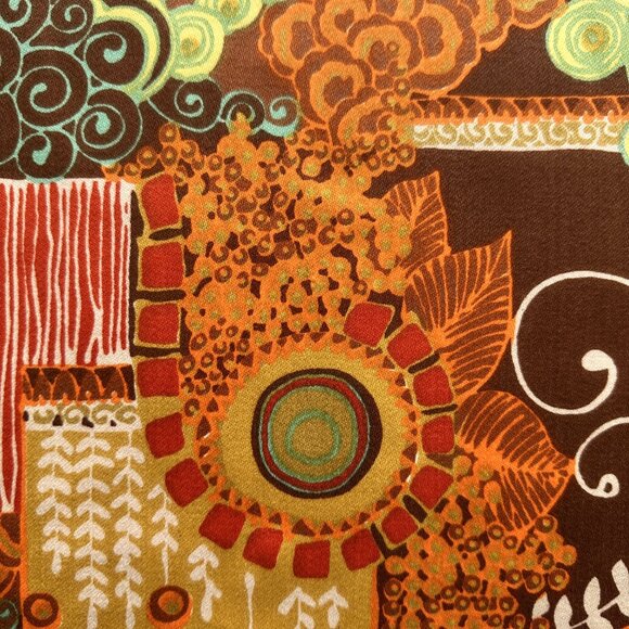 Rare Vintage 60s Cohama Upholstery Fabric in Maxime Pattern - Picture 8 of 10